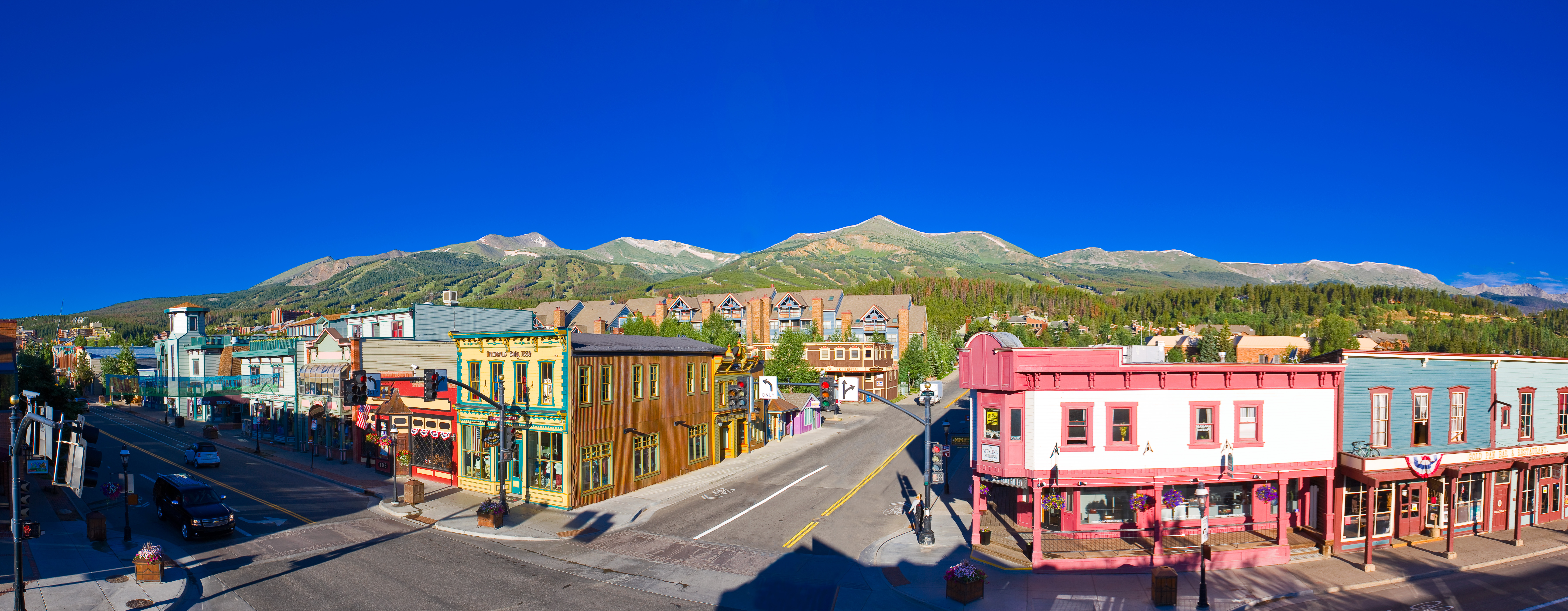 Town In Breckenridge, CO.