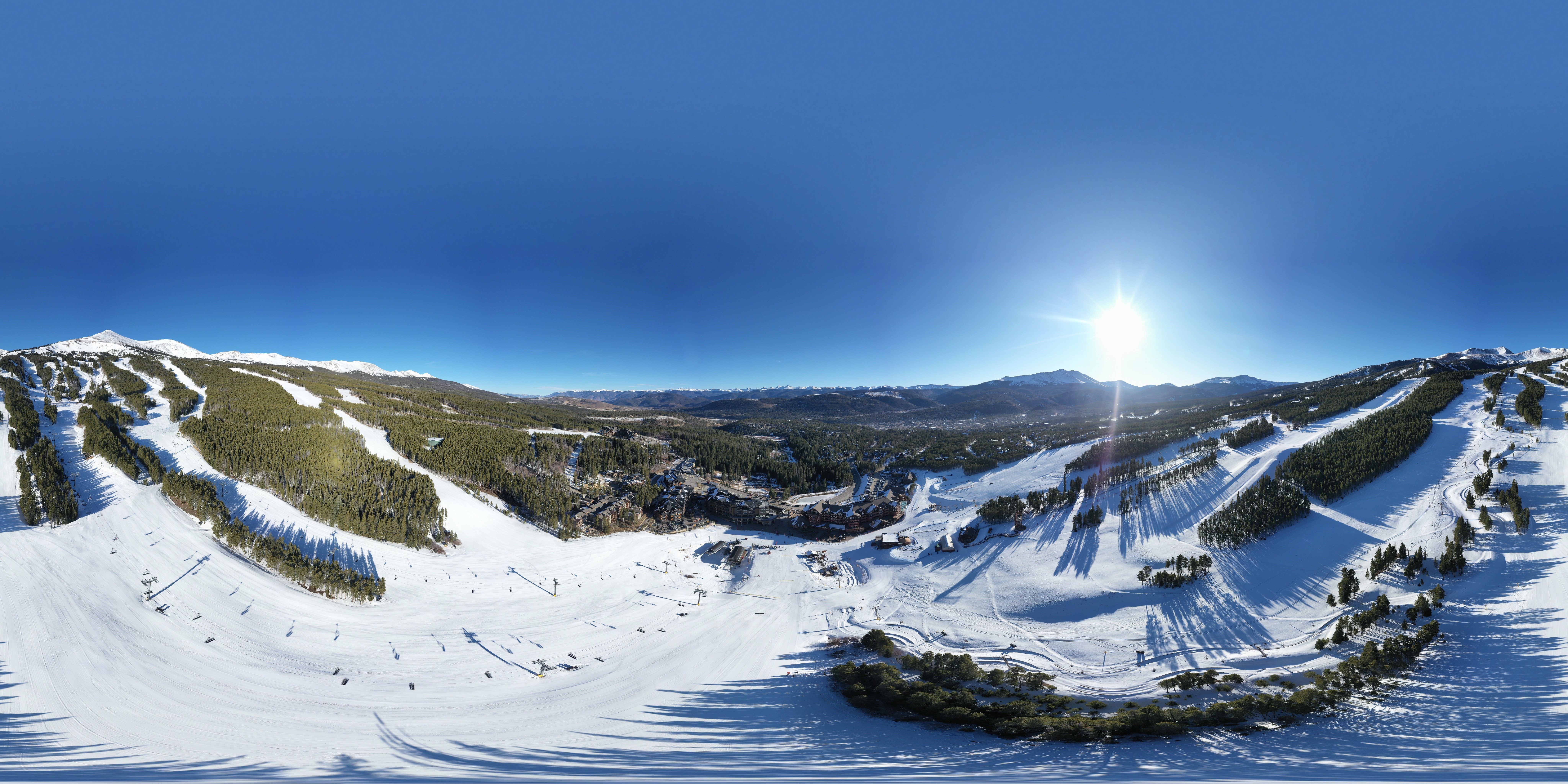 2019 opening day drone shots at Breck